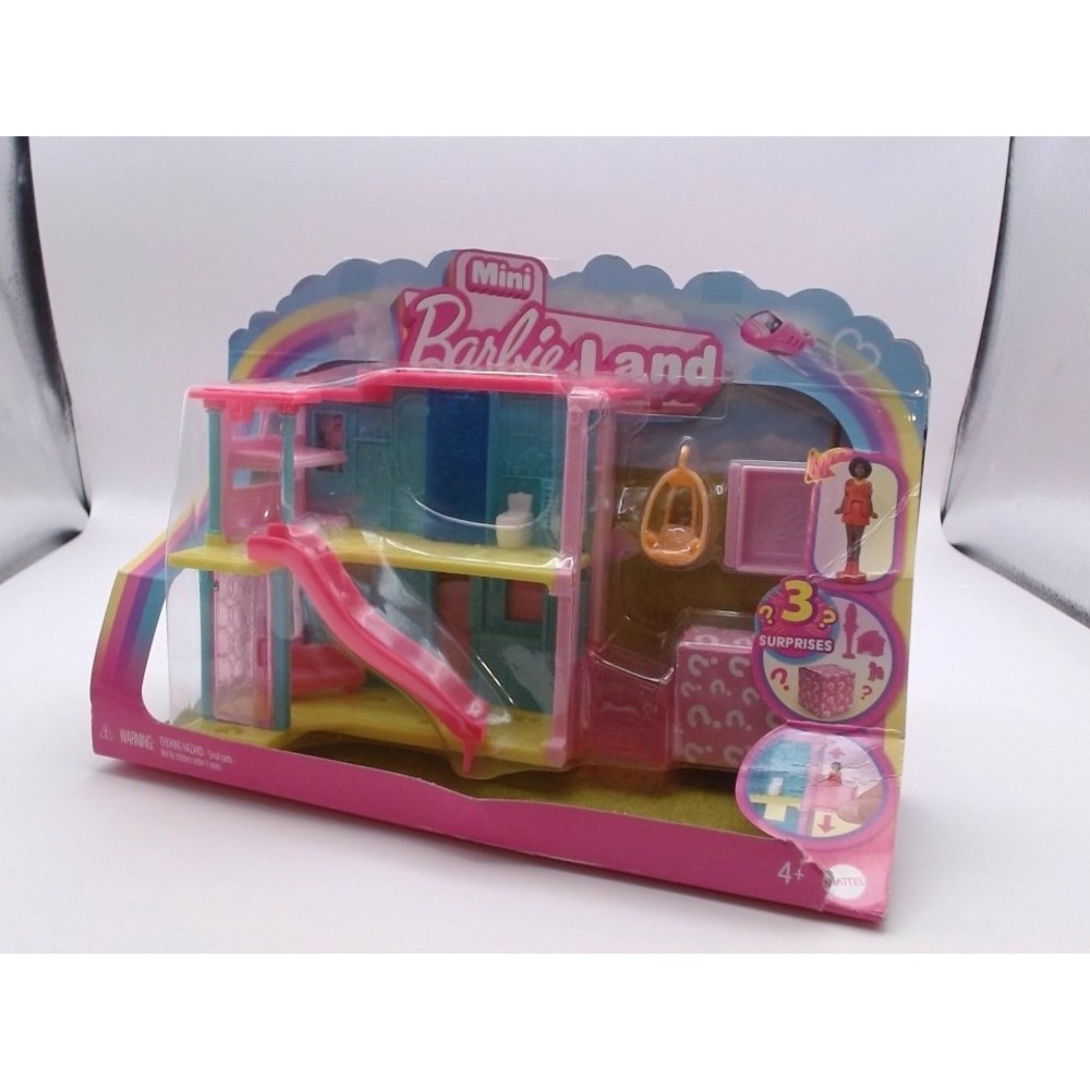 Barbie Mini BarbieLand Doll House Sets Mini Dreamhouse, BRAND NEW IN BOX - Picture 2 of 3